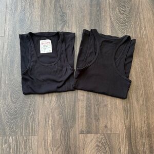 Zenana Outfitters Black Tank Tops